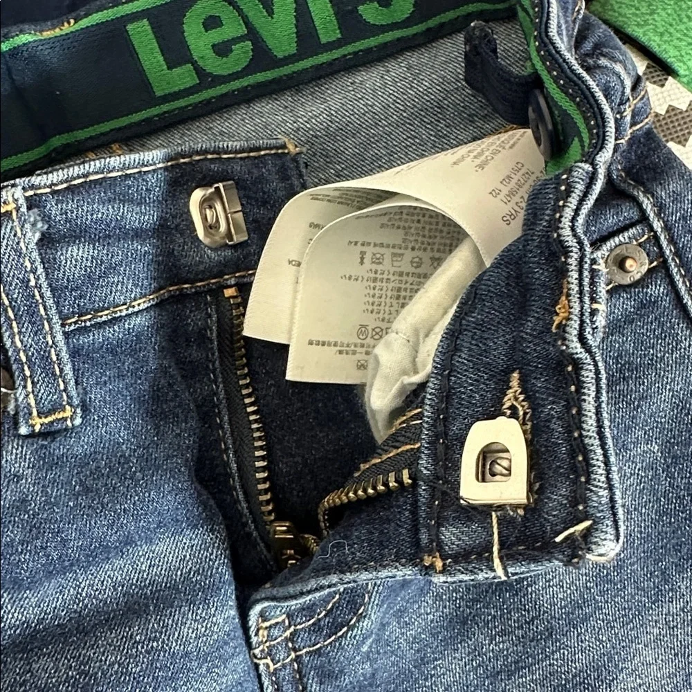 Levi's Kids Dark Blue Denim Jeans